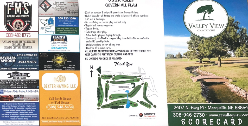 Valley View Scorecard